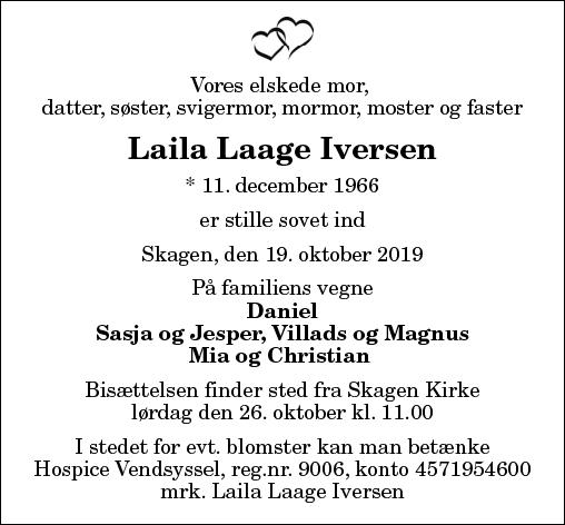 Laila Laage Iversen