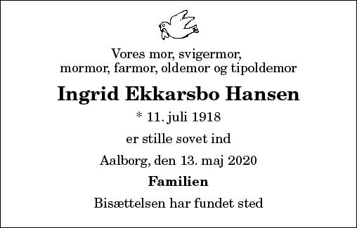Ingrid Hansen