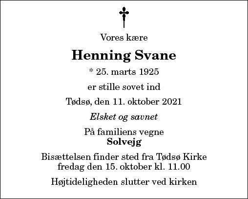 Henning Svane