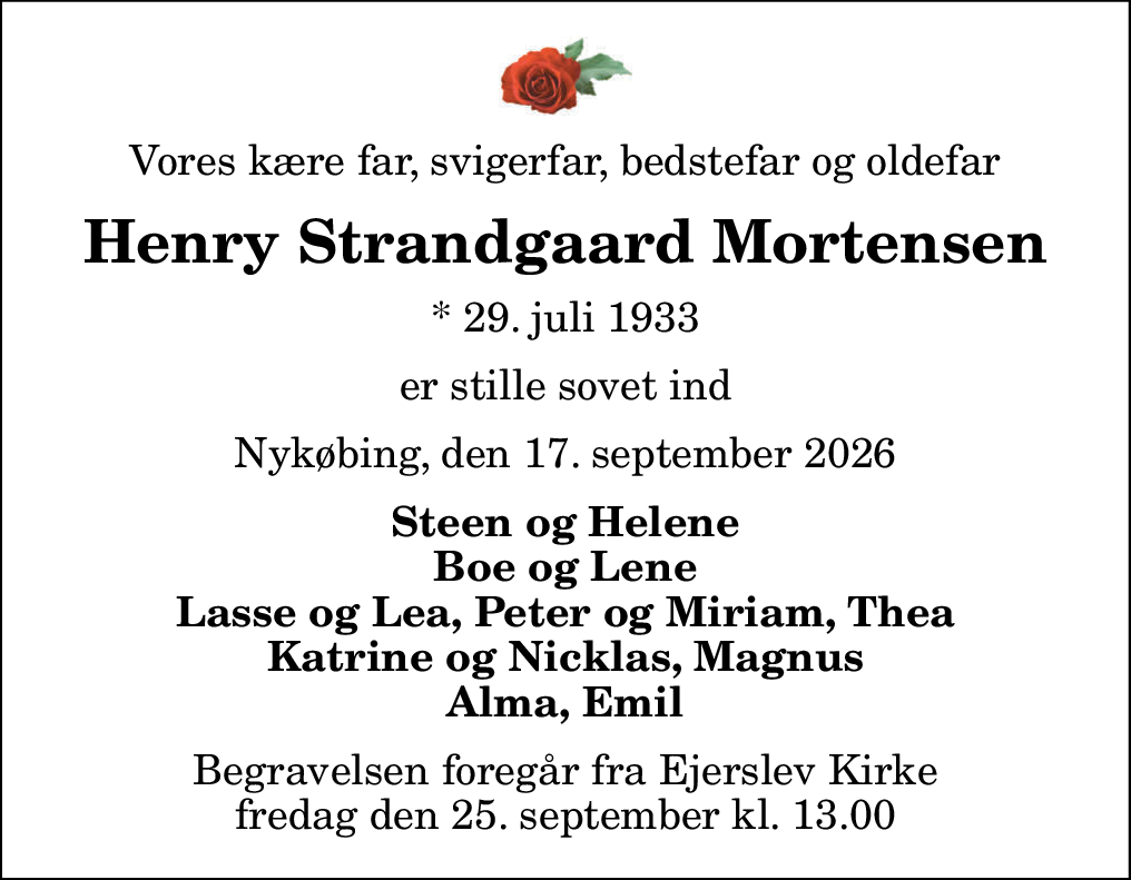 Henry Strandgaard Mortensen
