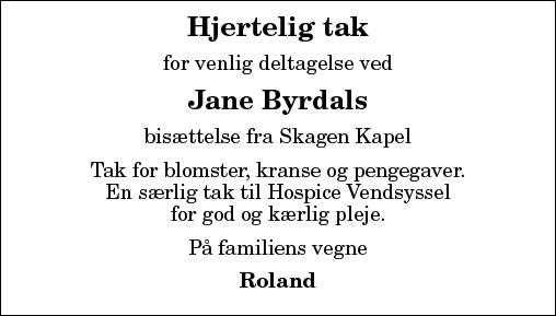 Jane Christensen Byrdal