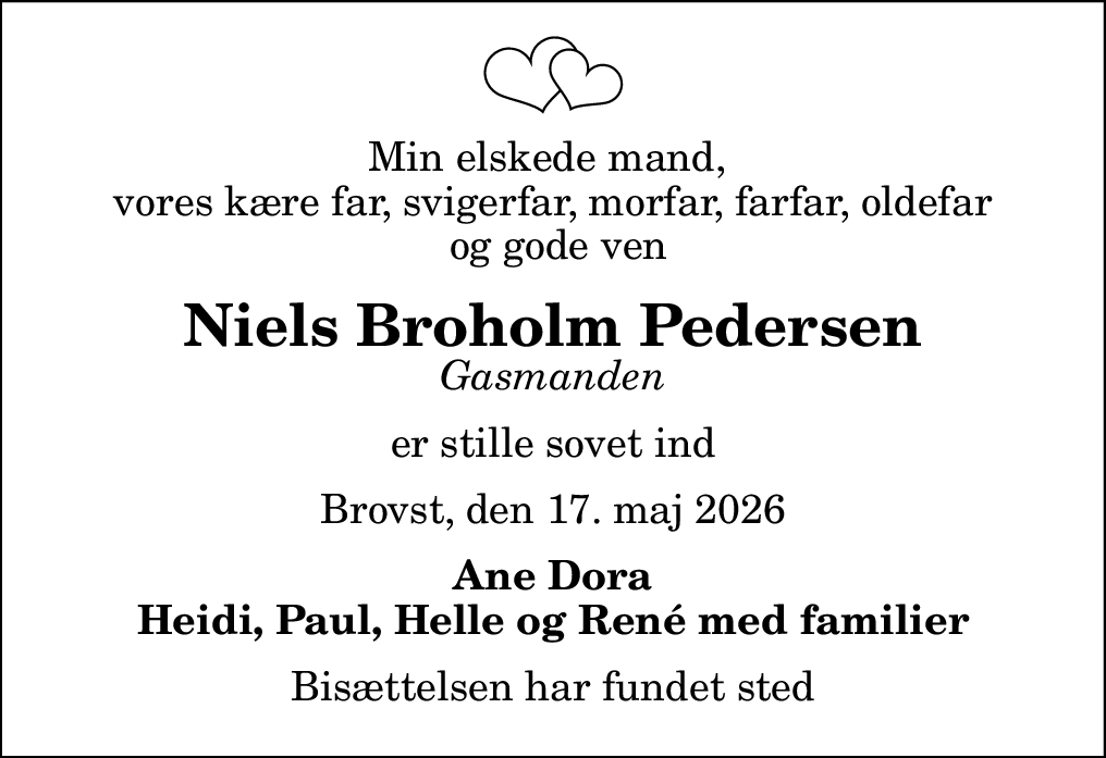 Niels Broholm Pedersen