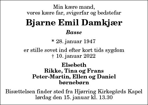 Bjarne Emil Damkjær