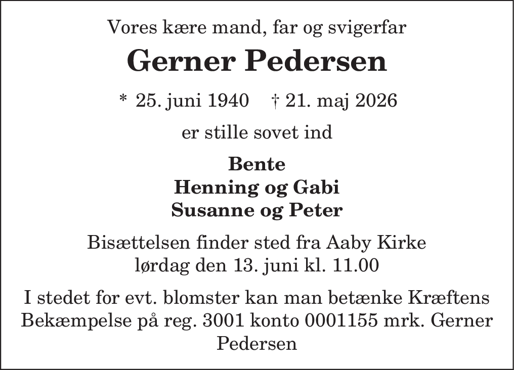 Gerner Pedersen
