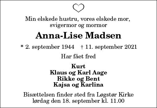 Anne Lise Madsen