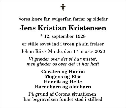 Jens Kristian Kristensen