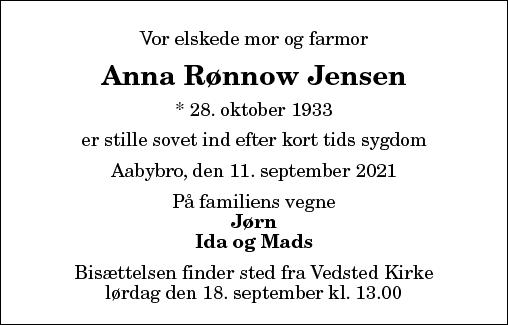 Anna Rønnow Jensen