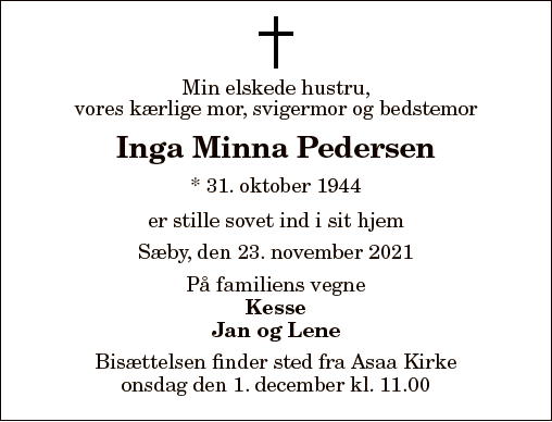 Inga Minna Pedersen