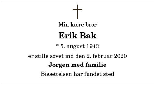 Erik Bak