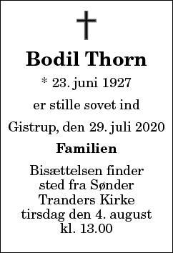 Bodil Thorn