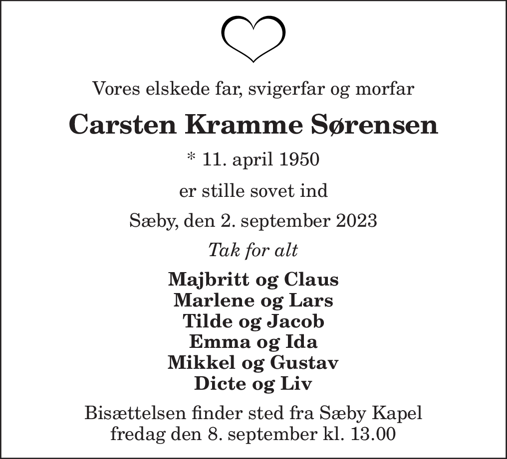 Carsten Kramme Sørensen