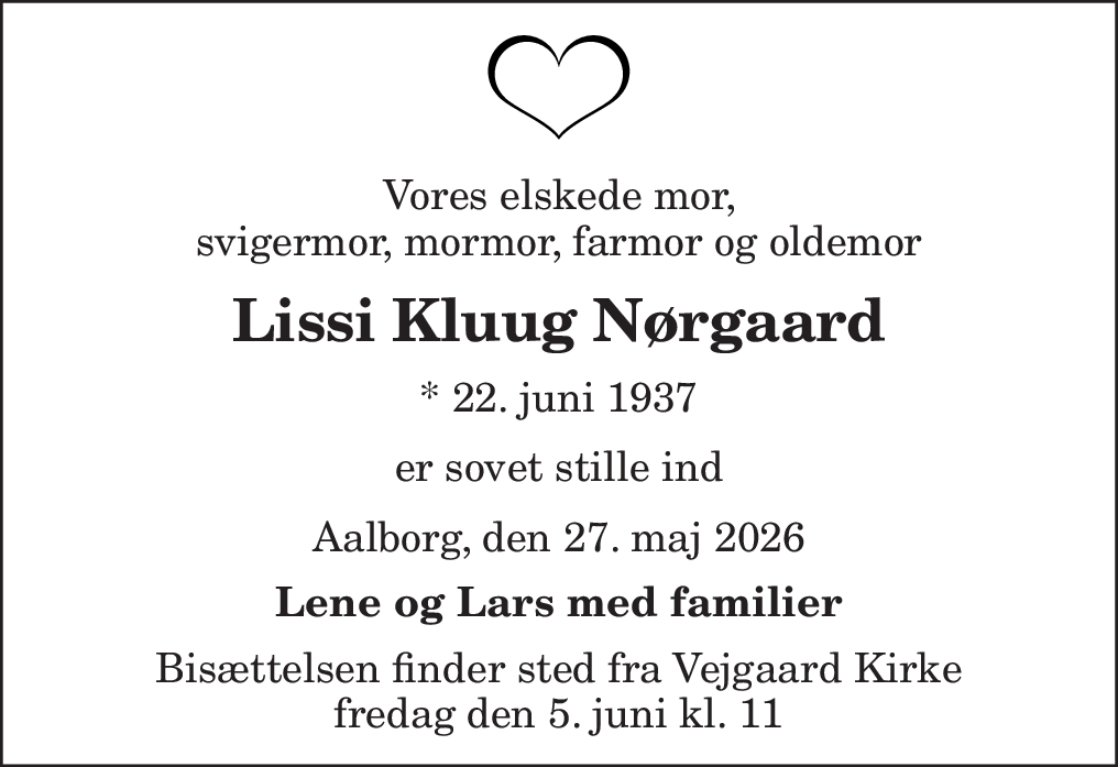 Lissi Kluug Nørgaard
