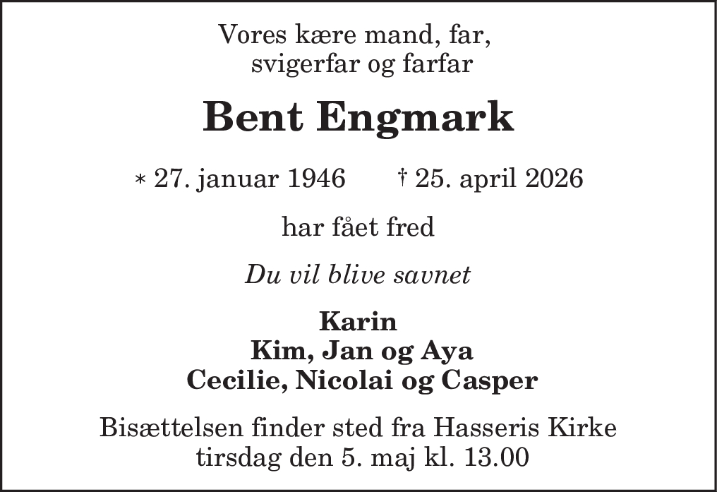 Bent Engmark