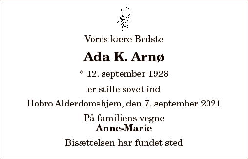 Ada K. Arnø