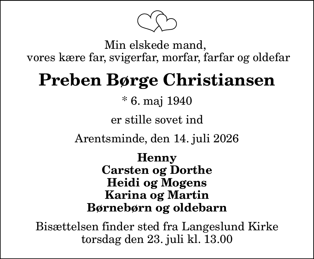 Preben Børge Christiansen