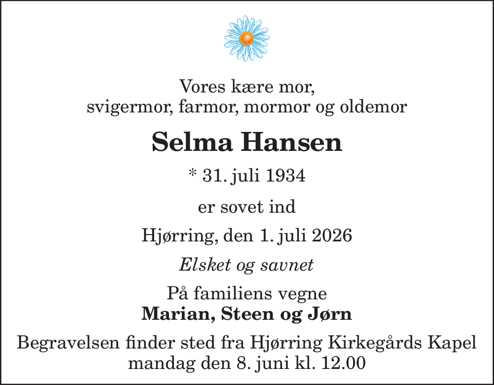 Selma Hansen