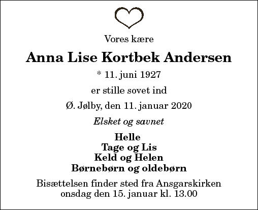 Anna Lise Kortbek Andersen