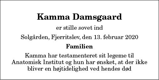 Kamma Damsgaard