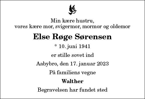 Else Røge Sørensen