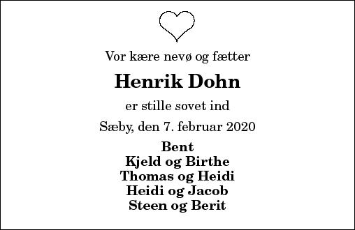 Henrik Dohn