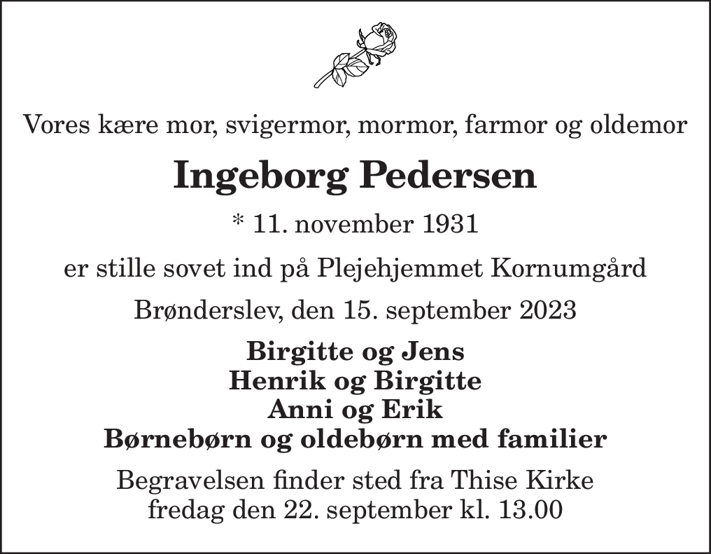 Ingeborg Pedersen