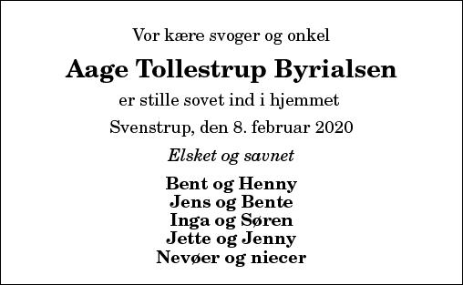 Aage Tollestrup Byrialsen