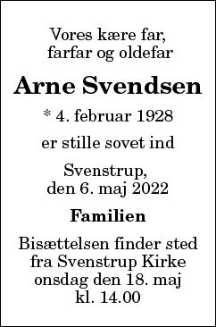 Arne Svendsen