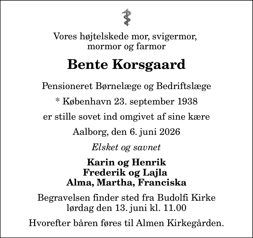 Bente Korsgaard