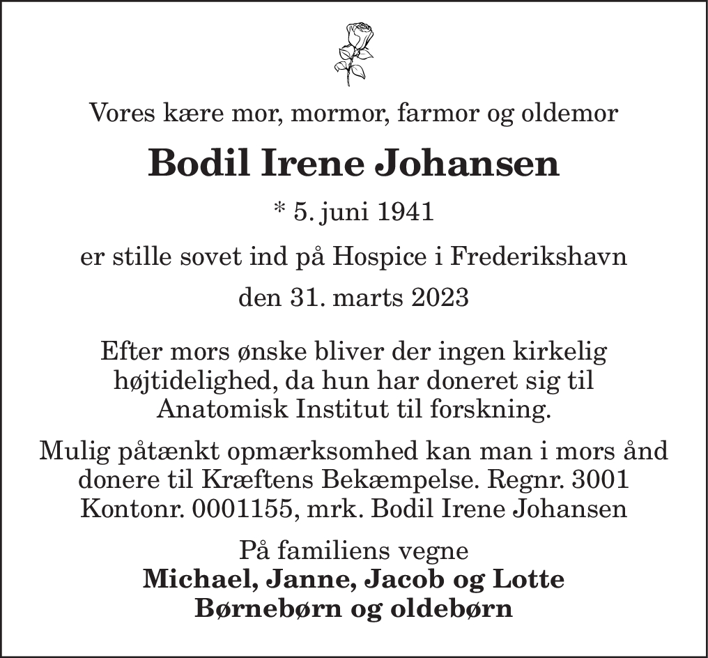 Bodil Irene Johansen