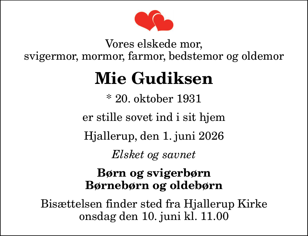 Marie Gudiksen
