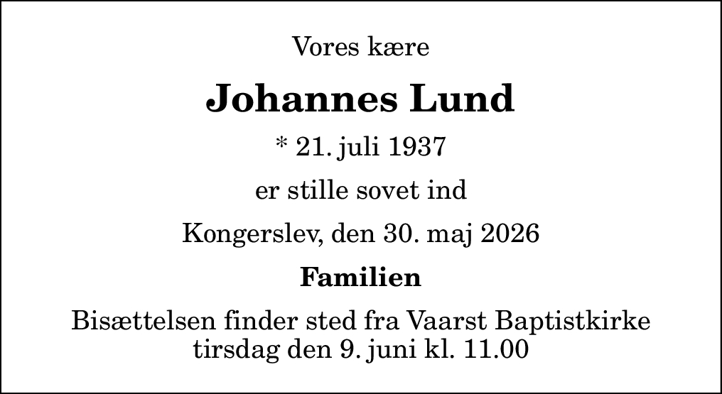 Johannes Lund