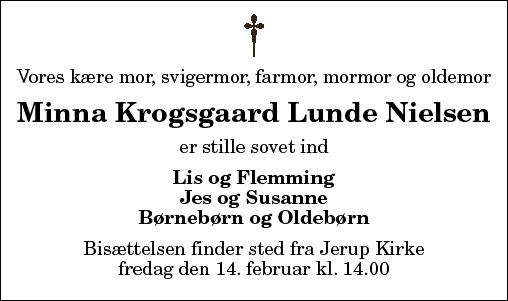 Minna Krogsgaard Lunde Nielsen