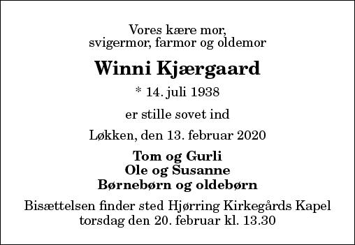 Winni Kjærgaard