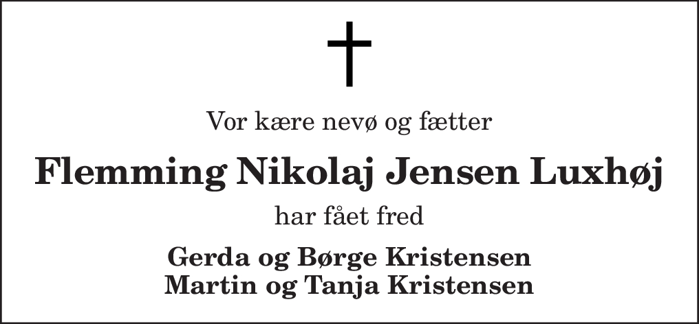 Flemming Nikolaj Jensen Luxhøj
