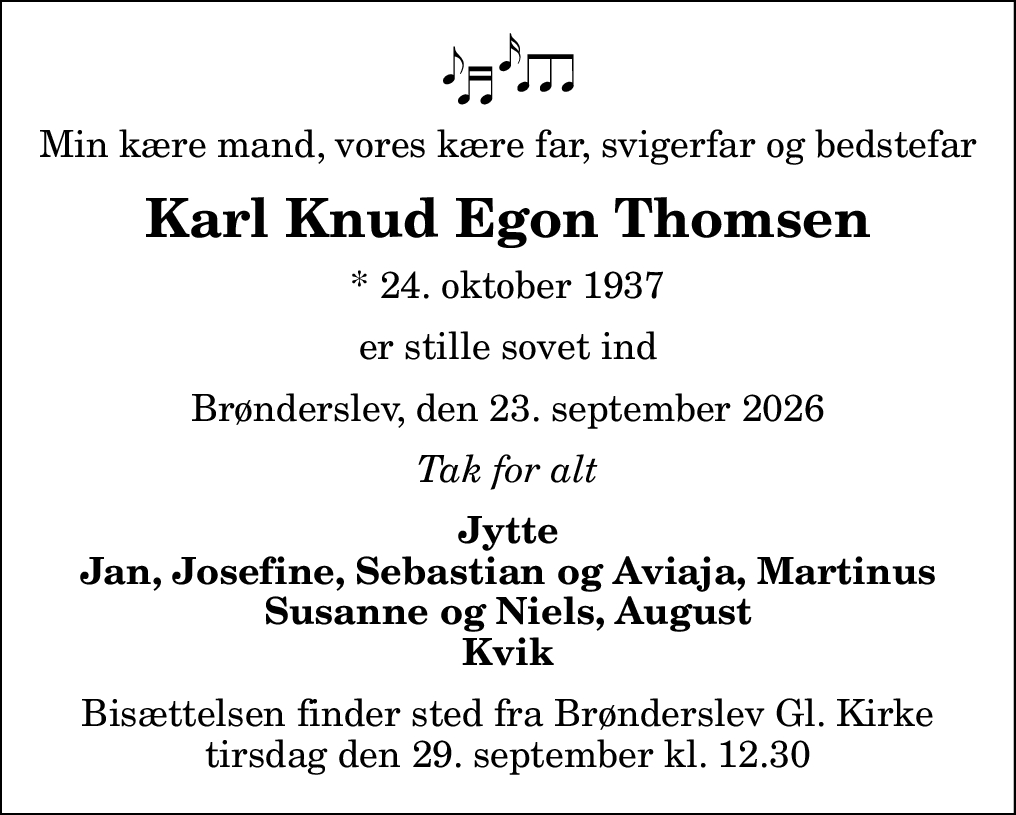 Karl Knud Egon Thomsen