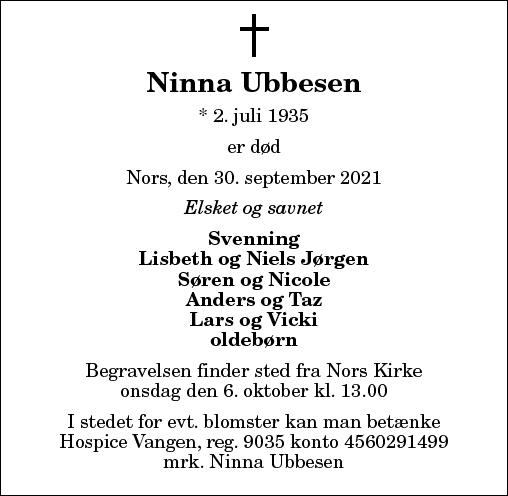 Ninna Ubbesen