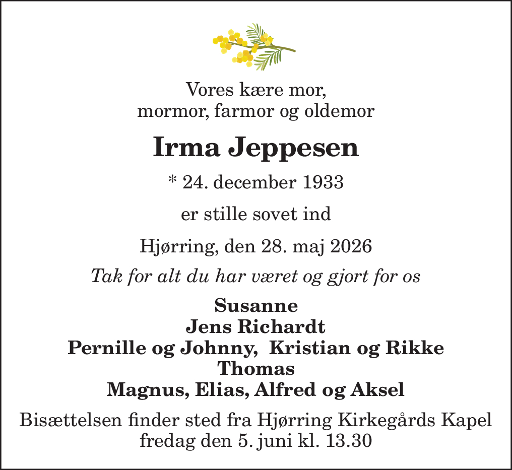 Irma Jeppesen