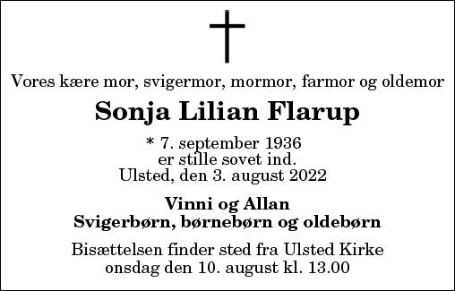Sonja Lilian Flarup