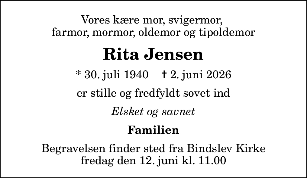 Rita Jensen