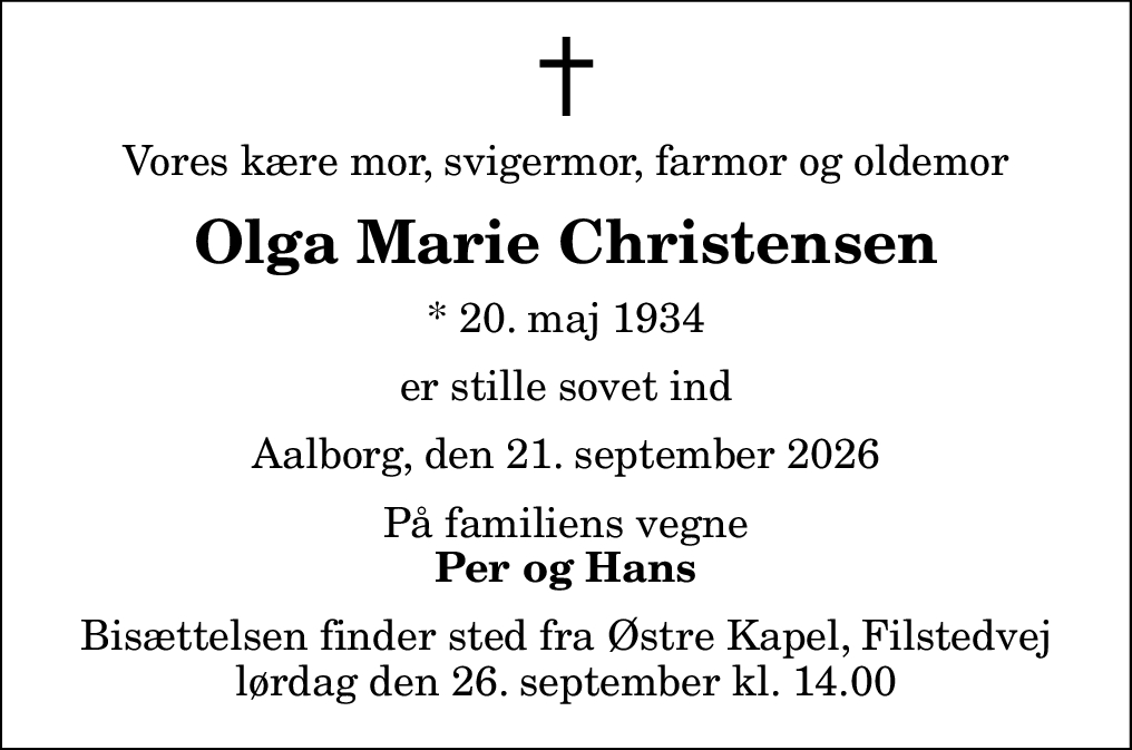 Olga Marie Christensen