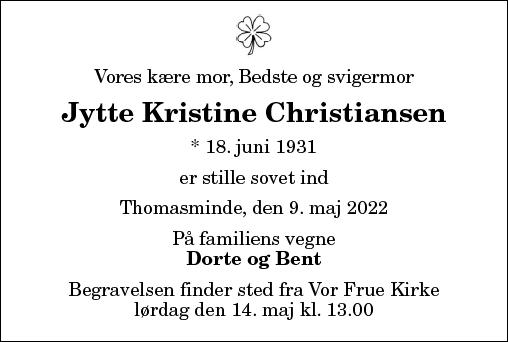 Jytte Kristine Christiansen