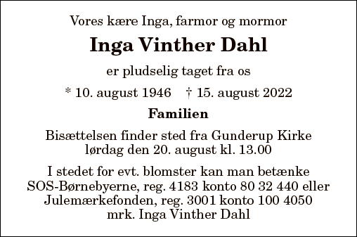 Inga Vinther Dahl