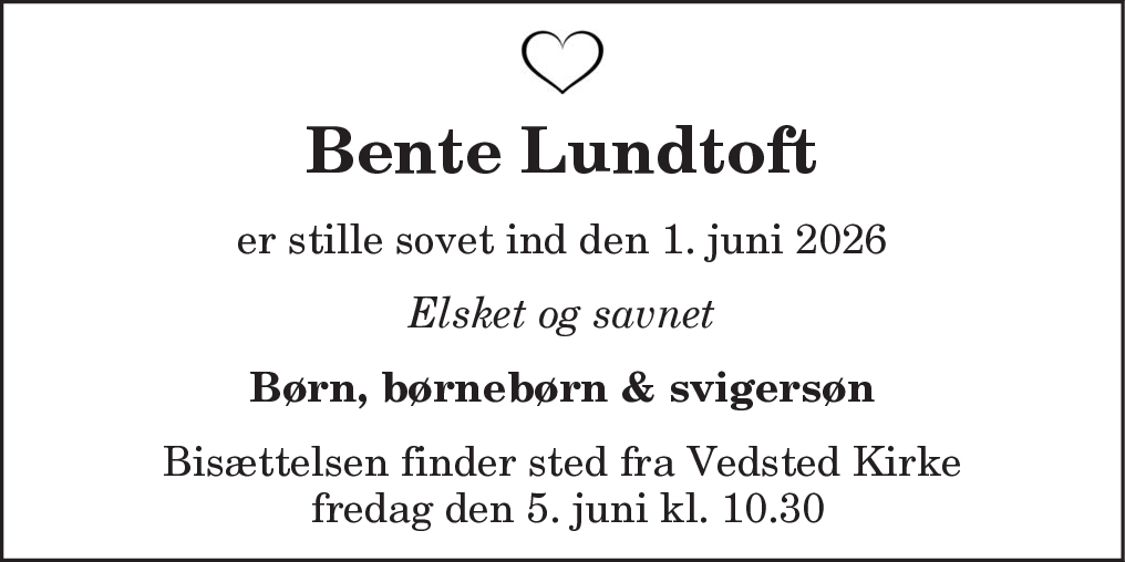 Bente Lundtoft