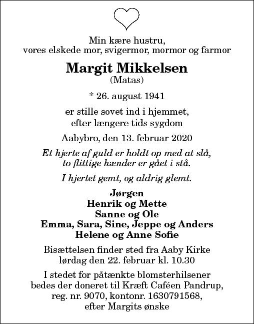 Margit Mikkelsen