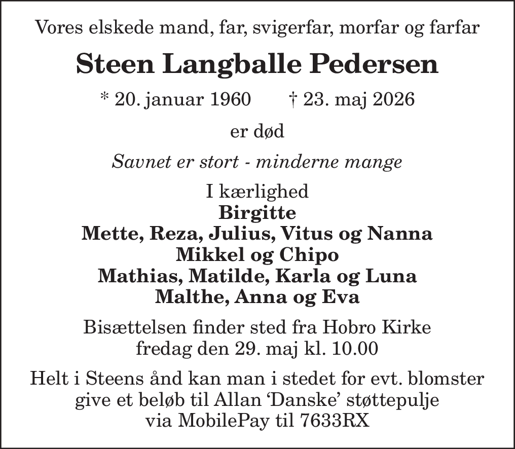 Steen Langballe Pedersen
