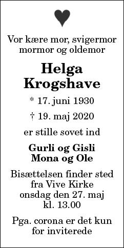 Helga Krogshave