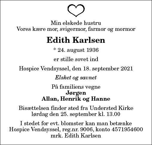Edith Karlsen
