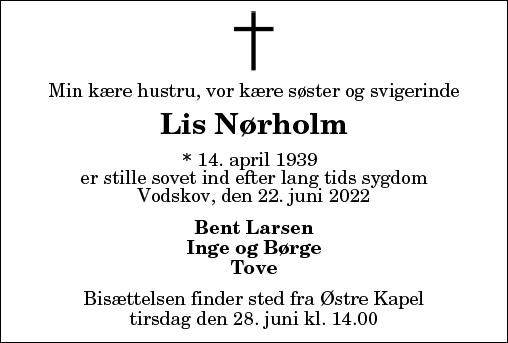 Lis Nørholm