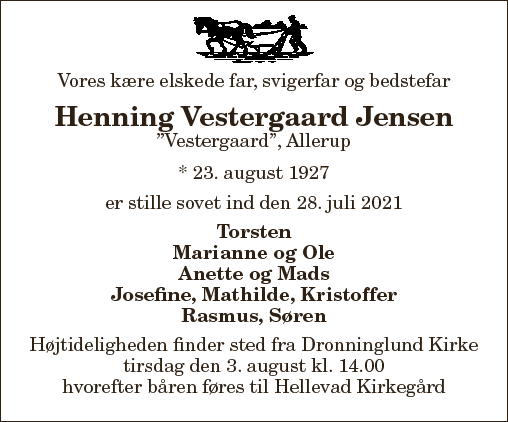 Henning Vestergaard Jensen