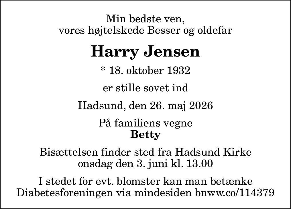 Harry Jensen